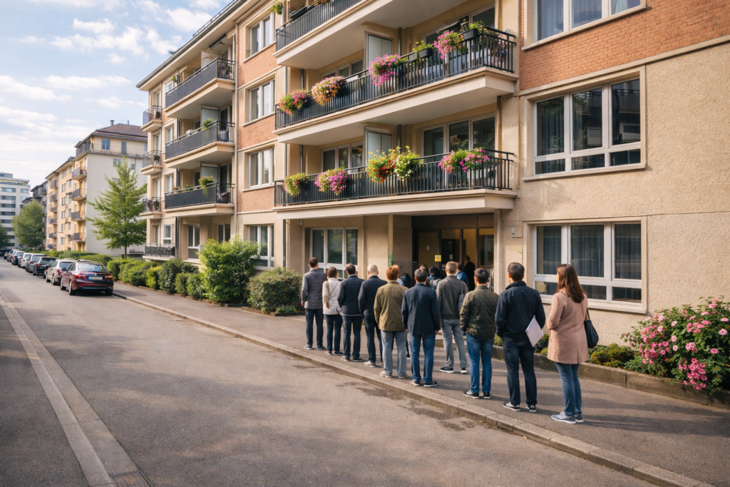 Wohnungsbewerbung Schweiz 2026