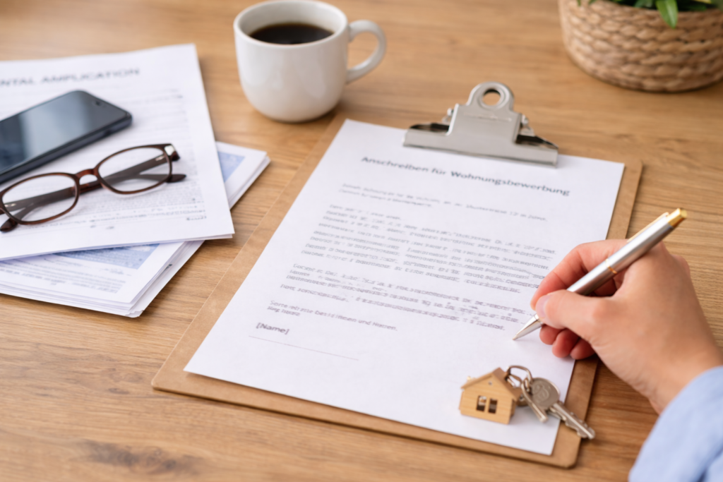wohnungsbewerbung anschreiben